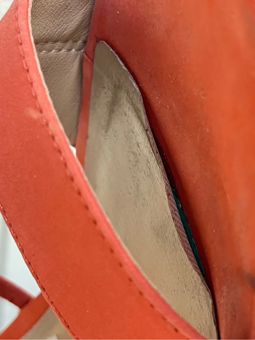 Eileen Fisher Orange sandal wedges espadrilles 8.5